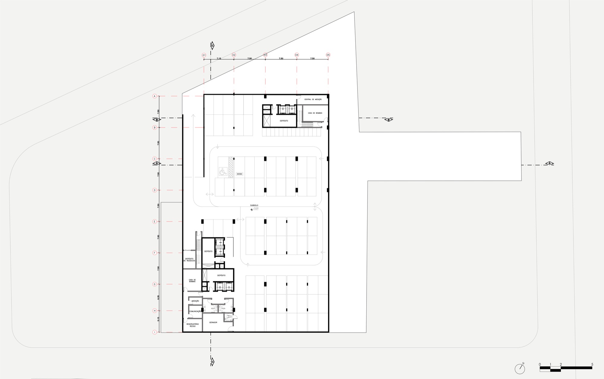 Basement / communal areas