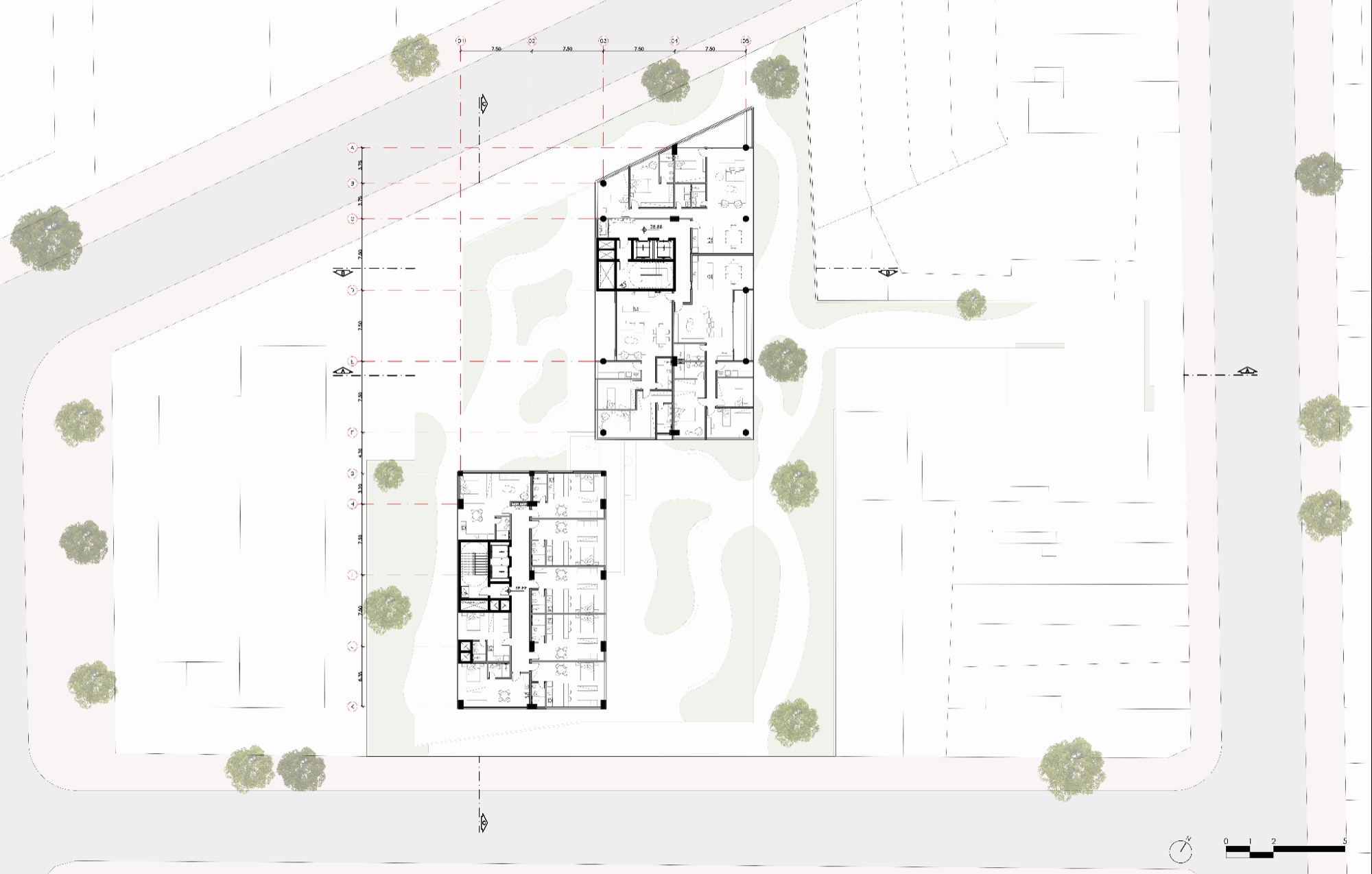 Eleventh floor plan