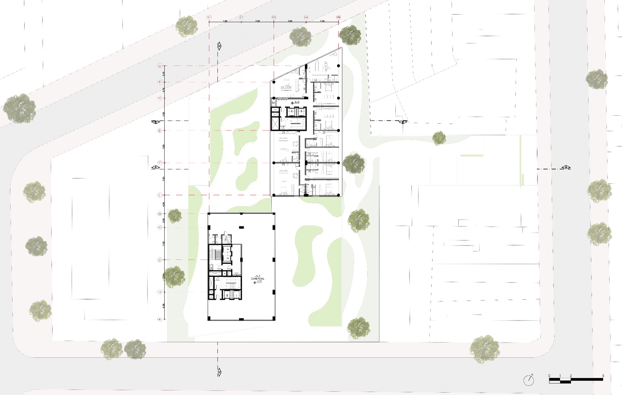 Second floor plan