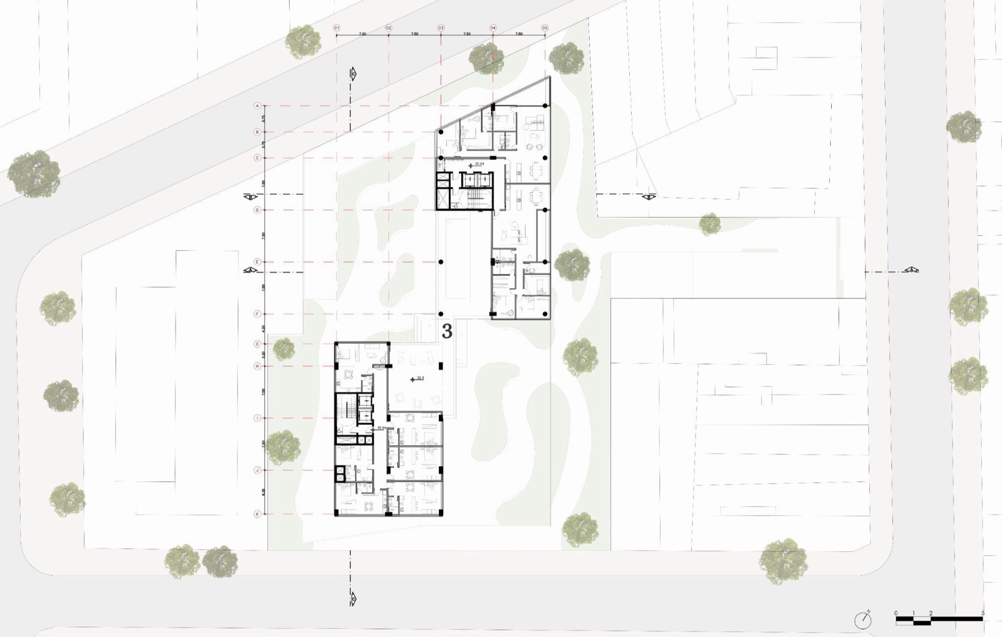 Tenth floor plan