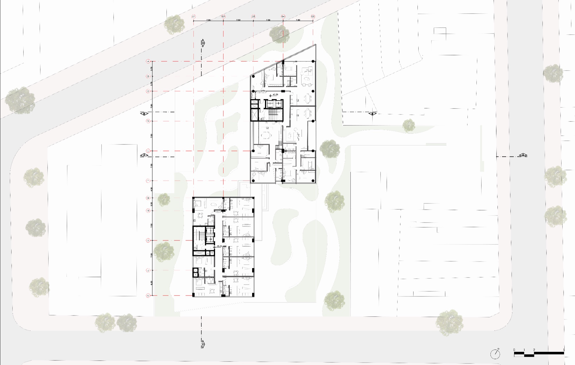 Thirteenth floor plan