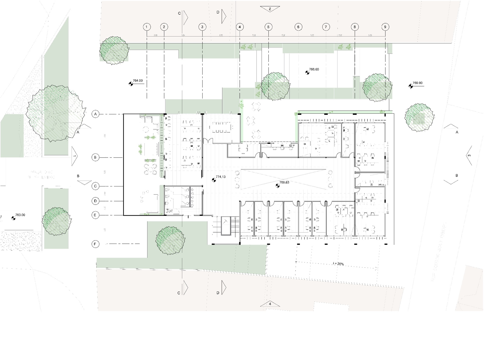 Second floor plan
