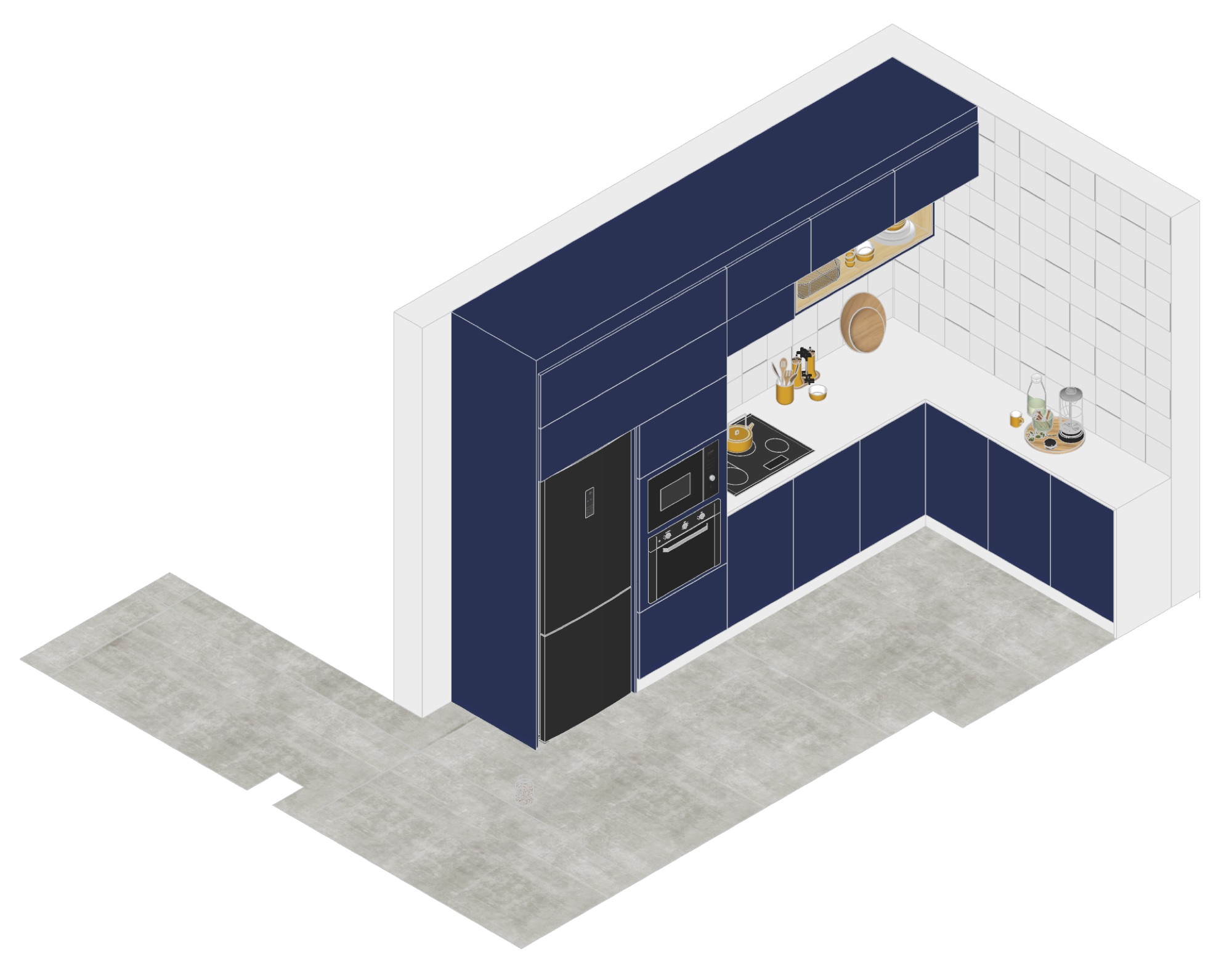 Kitchen cabinetry