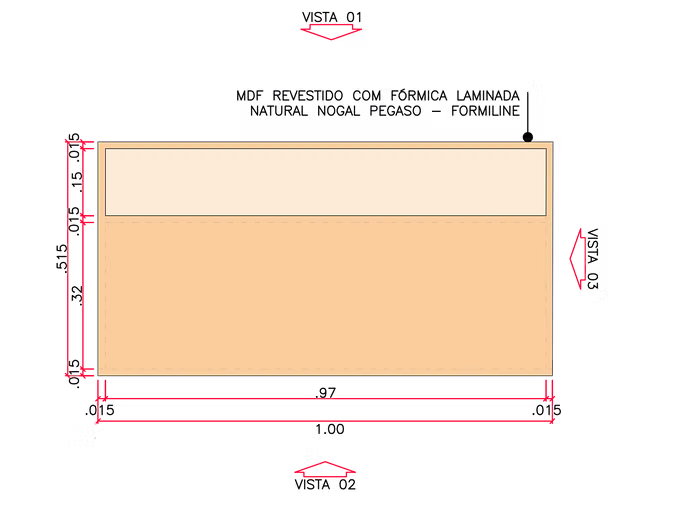Studio millwork detail