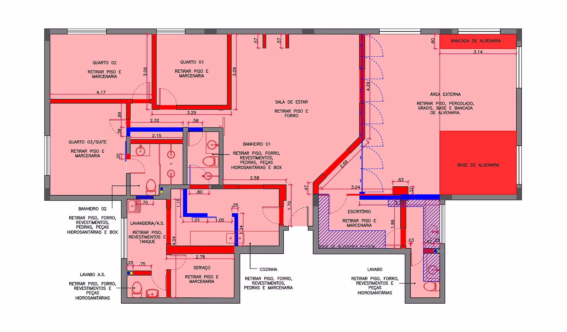 Construction and demolition plan