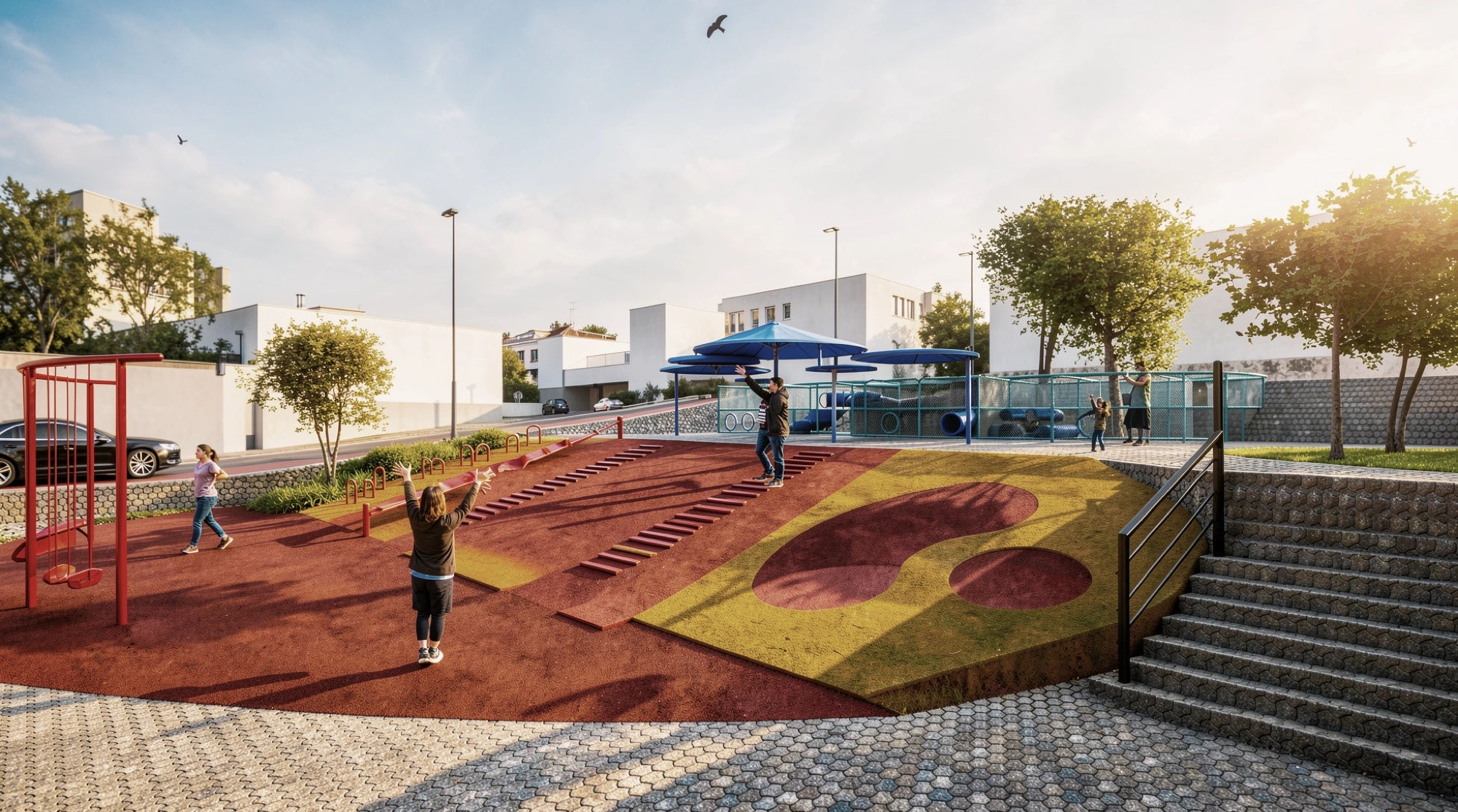 Children's Plaza & Urban Regeneration Proposal