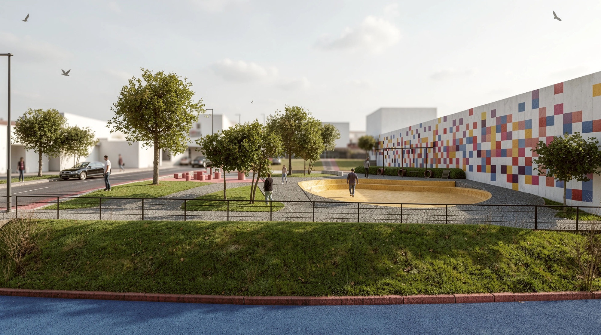 Children's Plaza & Urban Regeneration Proposal