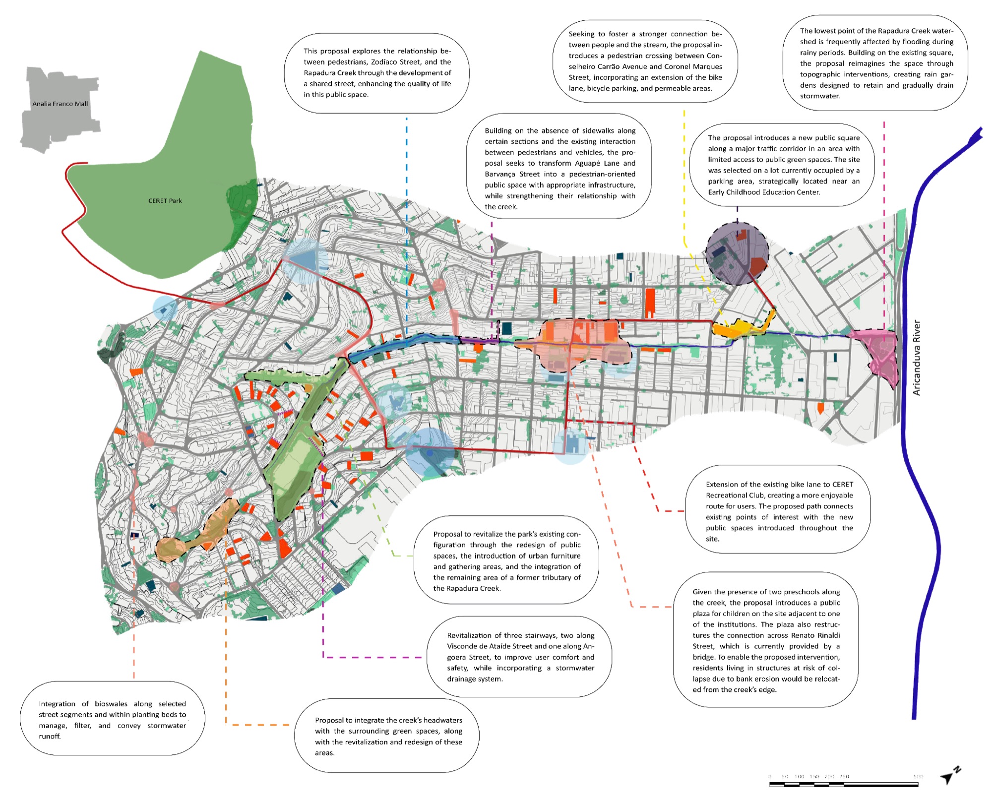 Urban strategies plan for the Rapadura Creek study area