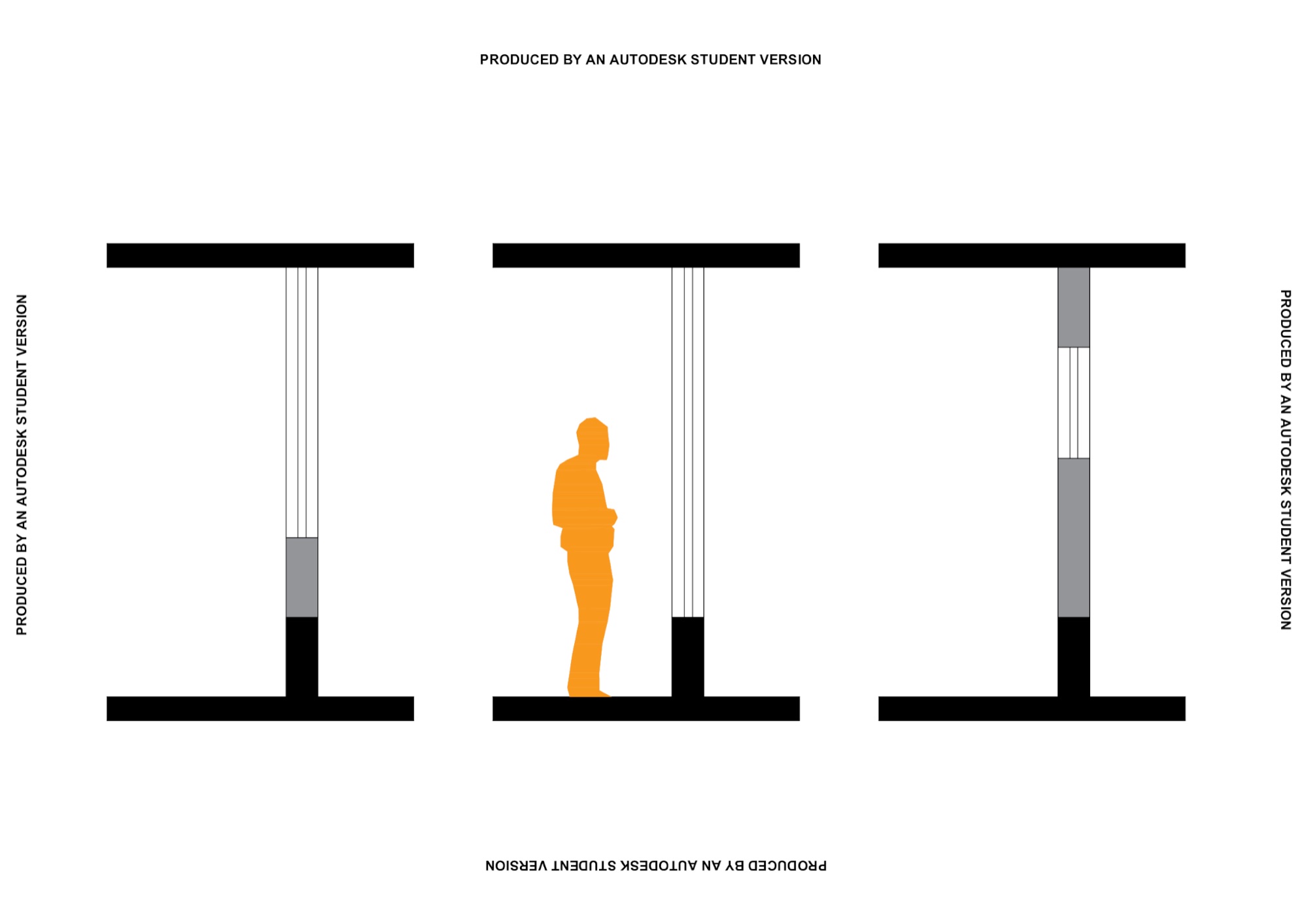 Diagram of the three window opening types